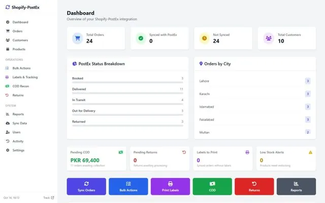 Shopify Order Manager & POS screenshot