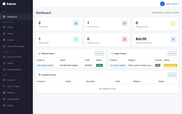 Xentra screenshot
