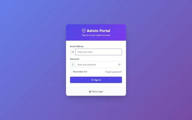 Xentra — Admin portal
